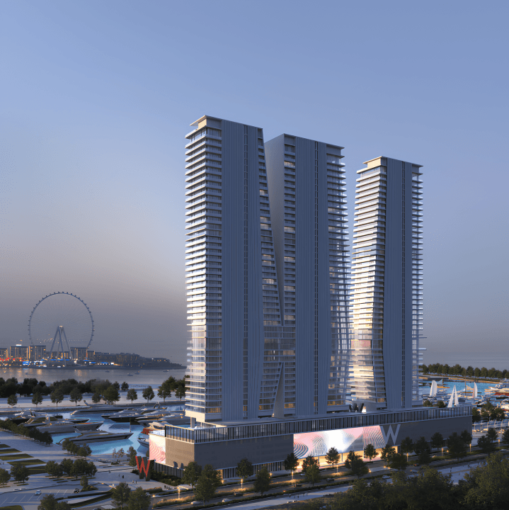 W Residences at Dubai Harbour Tower 1
